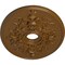Ekena Millwork Alexa Medallion (Canopies up to 5 5/8"), 30 3/4"W x 21 1/4"H x 3 7/8"ID x 1 5/8"P, Smokey Topaz CM21X30ALSTF - alternate 4